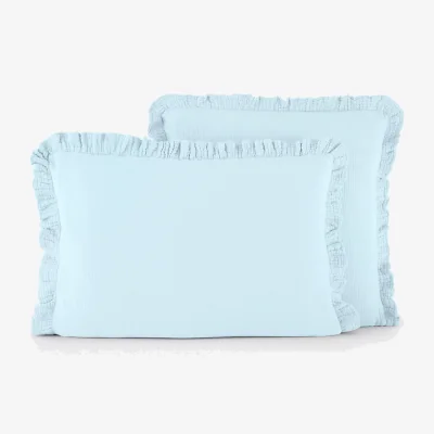 La Redoute Kumla Plain Cotton Muslin Pillowcase