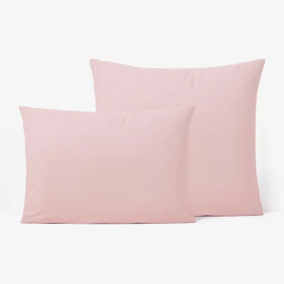La Redoute Scenario Plain 100% Cotton Child's Pillowcase