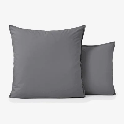 La Redoute Kids Plain Organic Cotton Percale Pillowcase