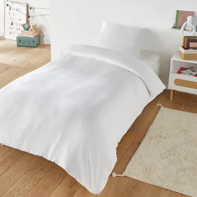 La Redoute Child's Microfibre Bed Set with Rectangular Pillowcase