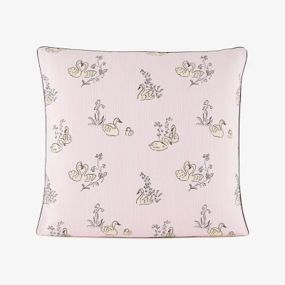 La Redoute Swan Child's Pillowcase in 50% Recycled Cotton