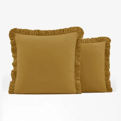 La Redoute Child's Ruffle 100% Washed Cotton Pillowcase