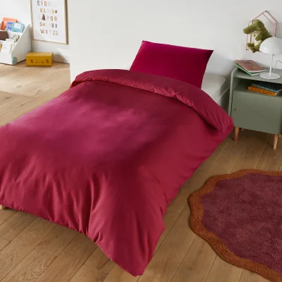 La Redoute Child's 100% Cotton Bed Set with Rectangular Pillowcase