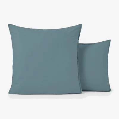 La Redoute Kids Plain Organic Cotton Percale Pillowcase