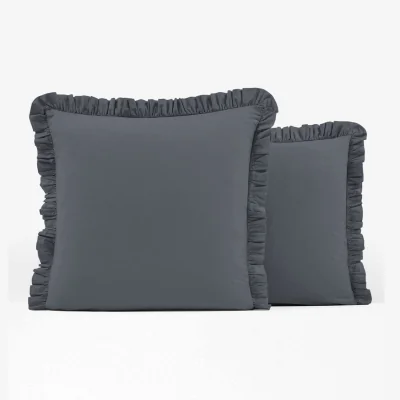 La Redoute Child's Ruffle 100% Washed Cotton Pillowcase