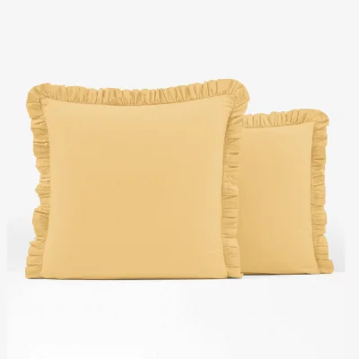 La Redoute Child's Ruffle 100% Washed Cotton Pillowcase