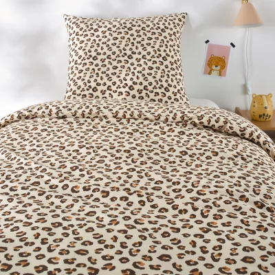 La Redoute Leopold Child's Duvet Cover Set with Square Pillowcase
