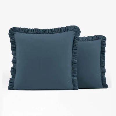 La Redoute Child's Ruffle 100% Washed Cotton Pillowcase