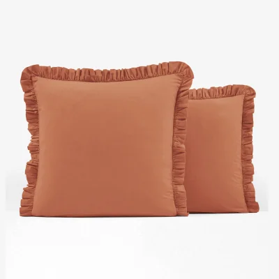 La Redoute Child's Ruffle 100% Washed Cotton Pillowcase