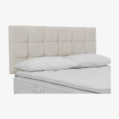 Furniture Village Hypnos - Mia Strutted Headboard - Super King - Imperio Stone