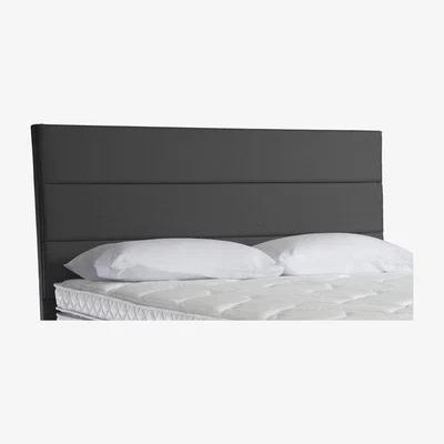 Furniture Village Sealy - Nappa Floor Standing Headboard - Super King - Grey