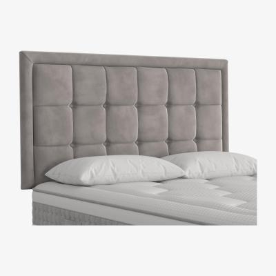 Furniture Village Mammoth - Julian Strutted Headboard - Super King - Silver