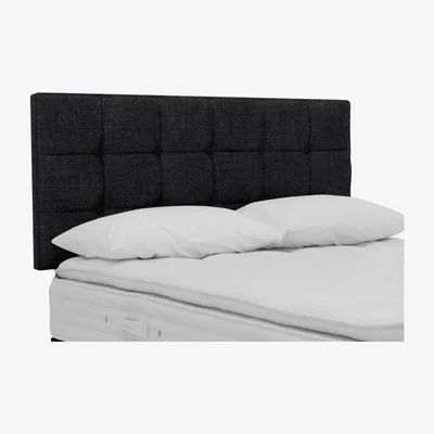 Furniture Village Hypnos - Mia Strutted Headboard - Super King - Linoso Slate