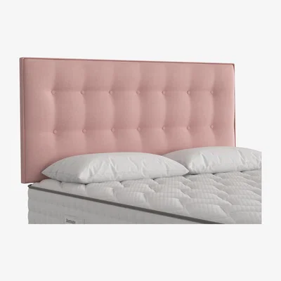Furniture Village Coral Strutted Headboard - Super King - Pink