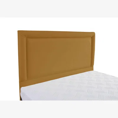 Furniture Village TEMPUR - Buckingham Marlow Floor Standing Headboard - Super King - Mustard