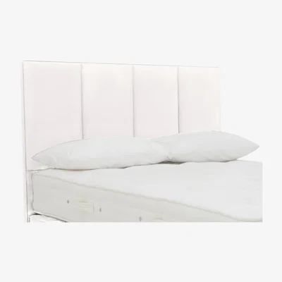 Furniture Village Hypnos - Bespoke Chesham Floor Standing Headboard - Super King - Zenith Snow