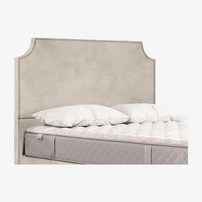 Furniture Village Sealy - Tate Floor Standing Headboard - Super King - Velvet Dove