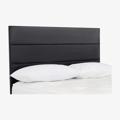 Furniture Village Sleep Story - Rowling Floor Standing Headboard - Super King - Black