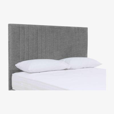 Furniture Village Sleep Story - Clancy Floor Standing Headboard - Super King - Pebble Tweed