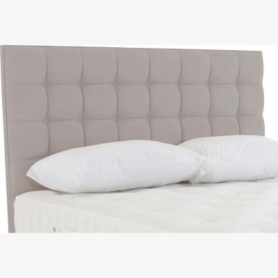 Furniture Village Hypnos - Halton Floor Standing Headboard - Super King - Maestro Hessian