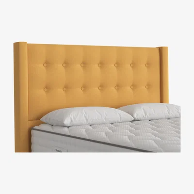Furniture Village Meadow Floor Standing Headboard - Super King - Orange