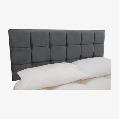 Furniture Village Hypnos - Mia Strutted Headboard - Super King - Maestro Carbon