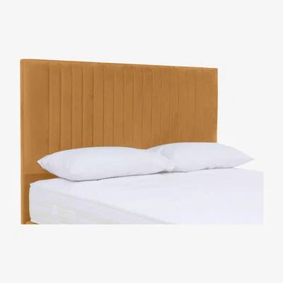 Furniture Village Sleep Story - Clancy Floor Standing Headboard - Super King - Plush Corn