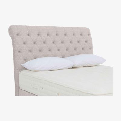 Furniture Village Hypnos - Prestwood Floor Standing Headboard - Super King - Imperio Stone