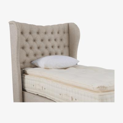 Furniture Village Hypnos - Bespoke Hurley Floor Standing Headboard - Single - Beige