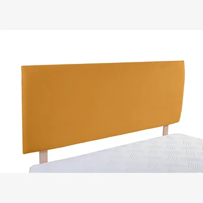 Furniture Village TEMPUR - Buckingham Bledlow Strutted Headboard - Super King - Mustard
