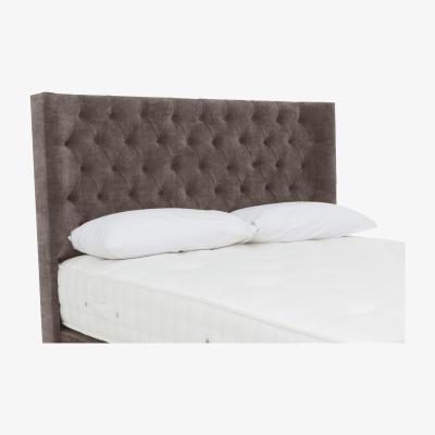 Furniture Village Highgrove - Harding Floor Standing Headboard - Super King - Linoso Flint