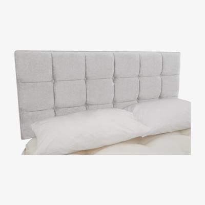Furniture Village Hypnos - Mia Strutted Headboard - Super King - Tweed Stone