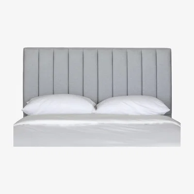 Heal's Heal's Retta Headboard Super King Melton Wool Limestone - Heal's UK Furniture