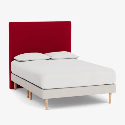 Heal's Heal's Newman Headboard (Lift Storage) Super King Melton Red Oxide - Heal's UK Furniture