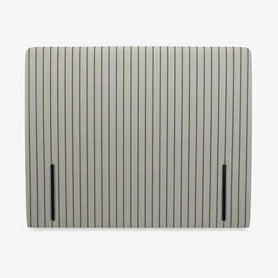 John Lewis John Lewis Emily Full Depth Ticking Stripe Upholstered Headboard, Super King Size