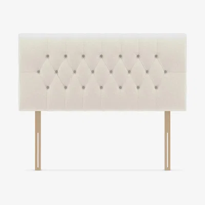 John Lewis Koti Home Eden Upholstered Headboard, Super King Size