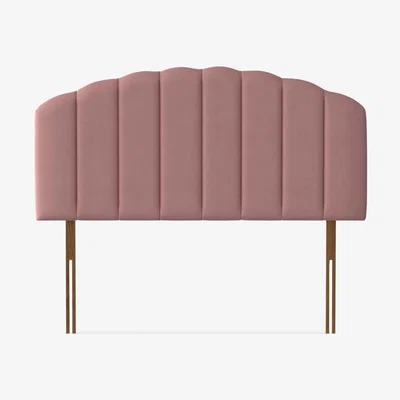 John Lewis Silentnight Merlin Strutted Headboard, Super King Size