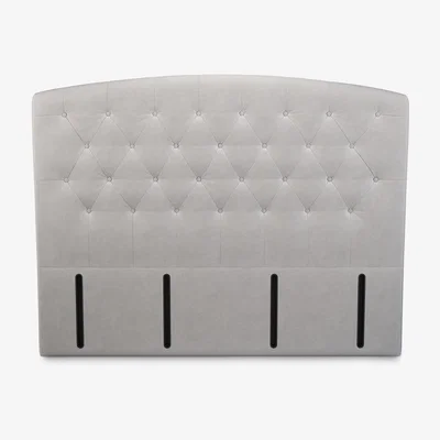 John Lewis John Lewis & Partners Rouen Full Depth Upholstered Headboard, Super King Size