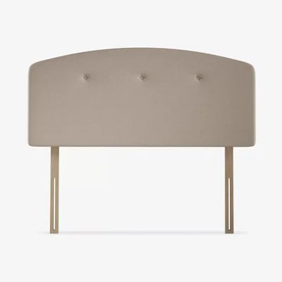 John Lewis John Lewis & Partners Grace Strutted Upholstered Headboard, Super King Size