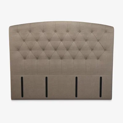 John Lewis John Lewis & Partners Rouen Full Depth Upholstered Headboard, Super King Size
