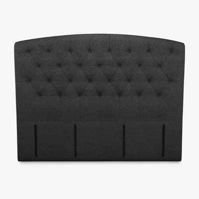 John Lewis John Lewis & Partners Rouen Full Depth Upholstered Headboard, Super King Size