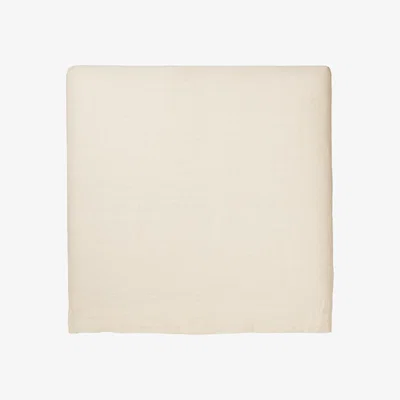 OKA OKA, Classic High Rise Super King Headboard Loose Cover - Off White, Loose Covers, Linen