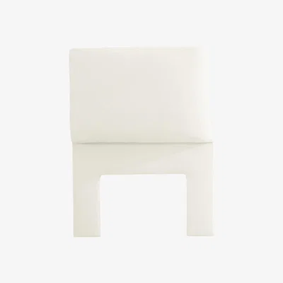 OKA Headboard Slip Cover 100% Linen, Super King - Off White