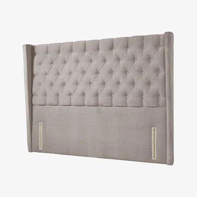 Downtown Harrison Spinks Westminster Winged Deep Headboard - [], ["Small Single","Single","Small Double","Double","King","Super King"]