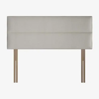 Downtown Relyon Contour Bed Fixing Headboard, Wood - White, Navy, Silver, Beige, Cream, Multi, Orange, Black, Purple, Red, Pink, Brown, Grey, Green, Yellow, Blue, Gold, Single, Small Double, Double, King, Super King