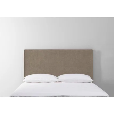 Perch and Parrow Calvin 6' Super King Size Headboard in Belgian Chocolate