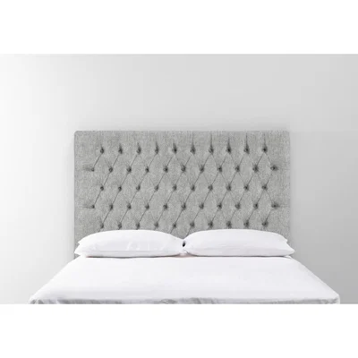 Perch and Parrow Gloria 6' Super-King Size Headboard in The Great White