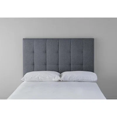Perch and Parrow Hopper 6' Super King Headboard in Caspian Blue