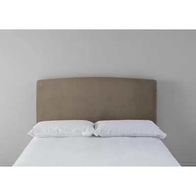 Perch and Parrow Ted 6' Super King Headboard in Saddle Brown