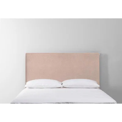Perch and Parrow Calvin 6' Super King Size Headboard in Rose Petal